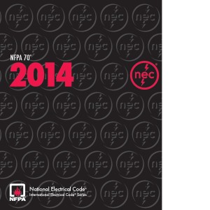 NEC 2014 NFPA National Electrical Code Book factory 2014 - New